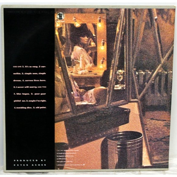 Vtg 1977 Linda Ronstadt Simple Dreams LP Vinyl Record - Picture 2 of 7